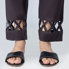 Criss Cross Pants - Black